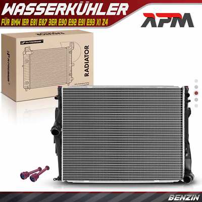 Kühler Wasserkühler für BMW 1er E81 E87 3er E90 E92 E91 E93 X1 Z4 E89 325i 330i