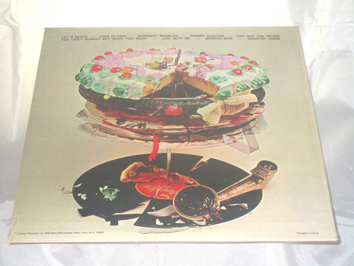 Rolling Stones Let It Bleed Sealed Vinyl Record LP USA 1969-81 NPS