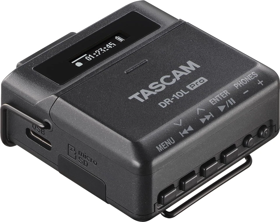 Tascam DR-10L Pro 32-BIT Float Audio Field Portable Recorder w/ Lavalier Mic NEW - Image 2 of 4