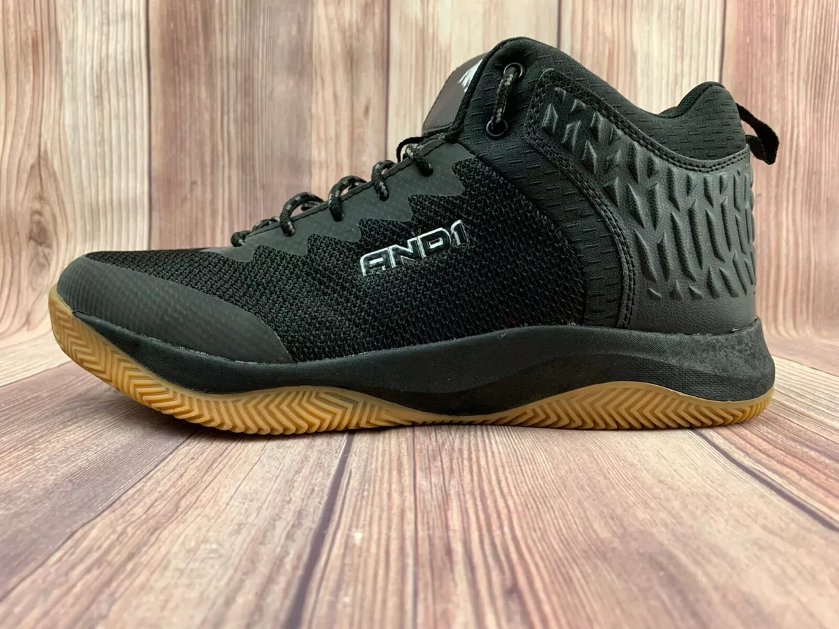 And1 Men s Black Athletic Sneakers Basketball Shoes 9.5 eBay