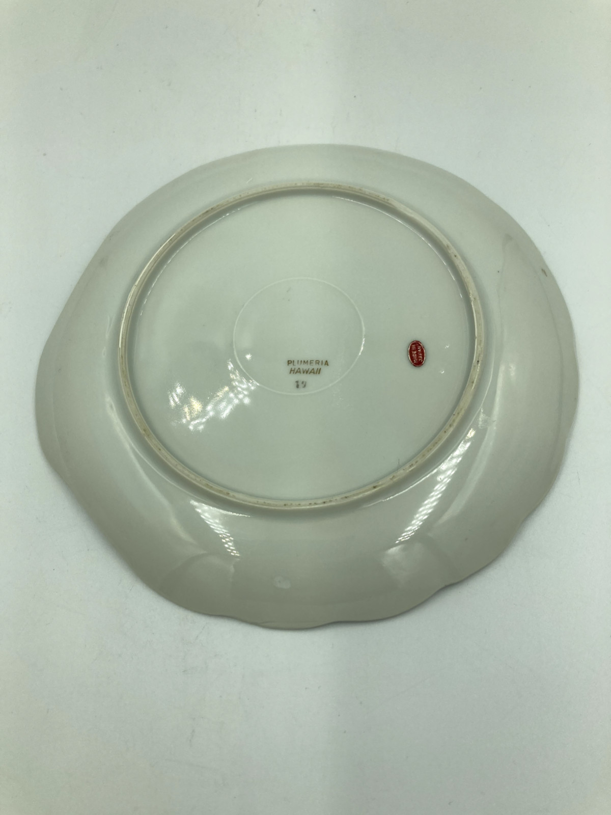 FOUR sets vtg cups/plates - 8 pcs/4 diff hand painted HI flowers/~50s japan NICE