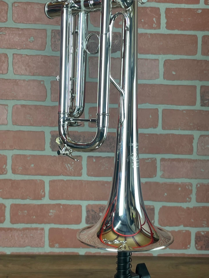 Trompeta Bach Stradivarius 190S72X Profesional Bb - Plateada Foto 2 de 4