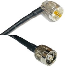 RFC240 UHF Male Angle to RP-TNC MALE Coax RF Cable USA-Ship Lot