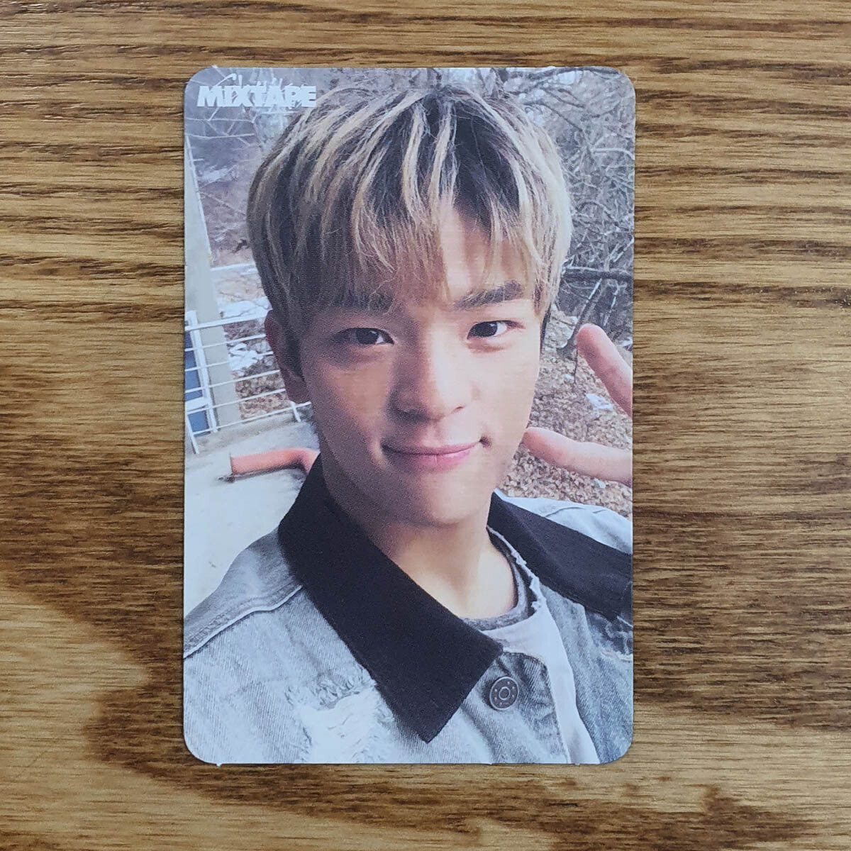 Woojin Official Photocard Stray Kids Pre Debut Album Mixtape Kpop