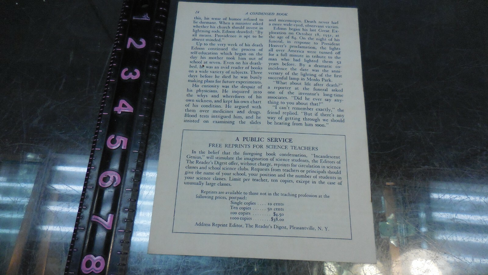 THOMAS EDISON INCANDESCENT GENIUS eBay