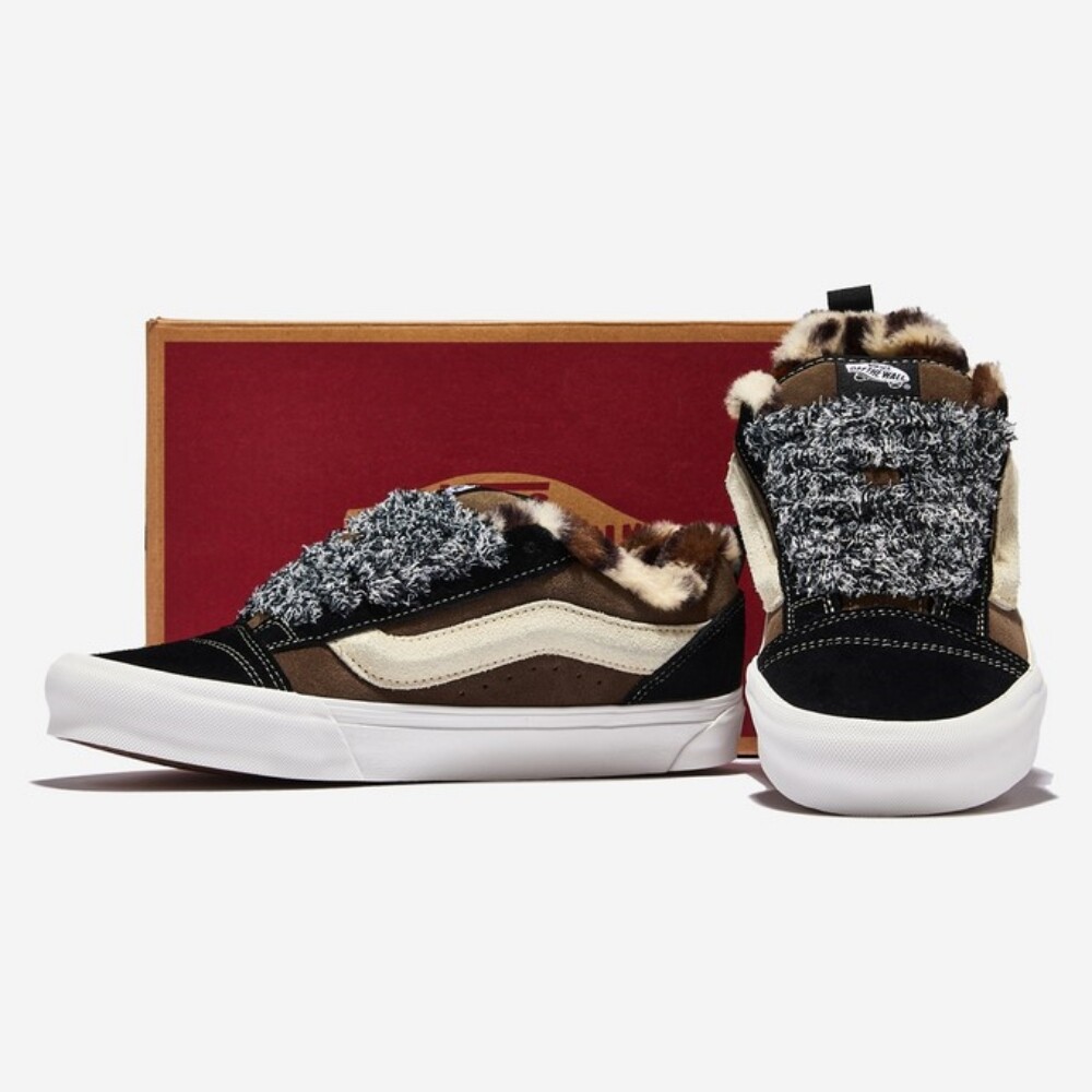 VANS★KNU SKOOL★兼用★PARTY ANIMAL LEOPARD New Vans Knu Skool Party Animal Leopard Sneakers Low-Top