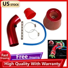 3" Cold Air Intake Filter Induction Pipe Power Flow Hose System For Honda Acura