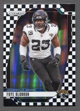 2024 Panini Prizm Black and White Checker #134 Foye Oluokun SP