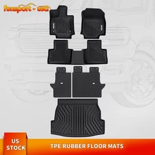 Floor Mats for 2019-2025 Toyota RAV4 (not for Hybrid) Cargo Liner Backrest Mats