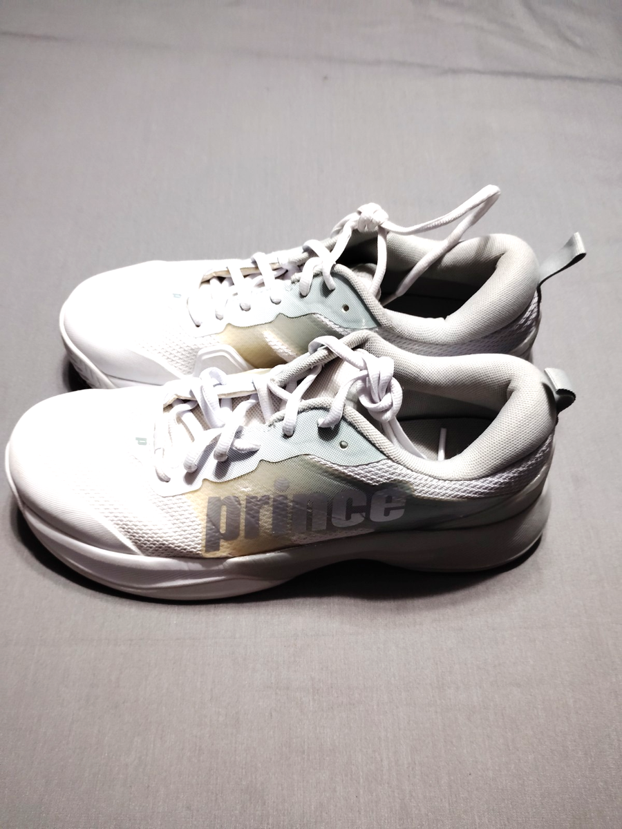 EUC Prince Cross Court 2.0 Shoes Men 8 Gray‎ Tennis Pickleball Athletic Sneakers EUC Prince Cross Court 2.0 Shoes Men 8 Gray Tennis  main image 2