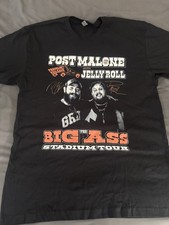 Post Malone  Jelly Roll - The Big Ass Stadium Tour Shirt - Large
