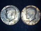 2 1965-1967 Kennedy half silver dollar 40% silver