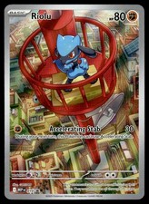 Riolu 010 MEP Mega Evolution Black Star Promo Holo Pokemon Card - NM