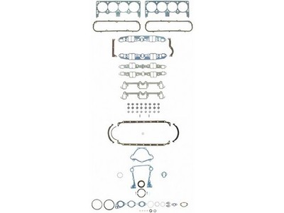 For 1971-1974 Dodge Challenger Engine Gasket Set Felpro 65759FZMK 1972 1973