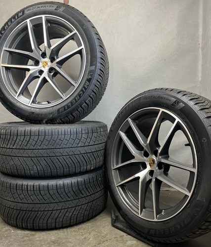 Original Porsche Macan II III 20 pouces jantes alu pneus hiver roues hiver DOT21 - Photo 2/7