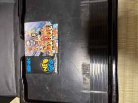 SNK Neo Geo AES Console 2 Controllers 2 Games Memory Card Japan