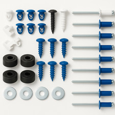 Kit Fissaggio Targa Con