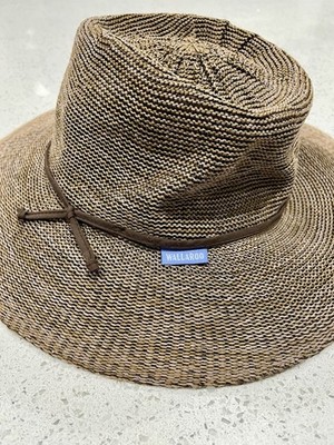 Wallaroo Hat Company Women's Victoria Fedora Tan Adjustable Internal Drawstring