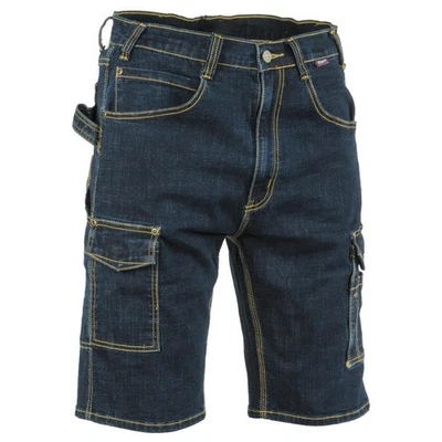 Cofra kurze Jeans Arbeitshose Stretch Manacor Shorts Hose