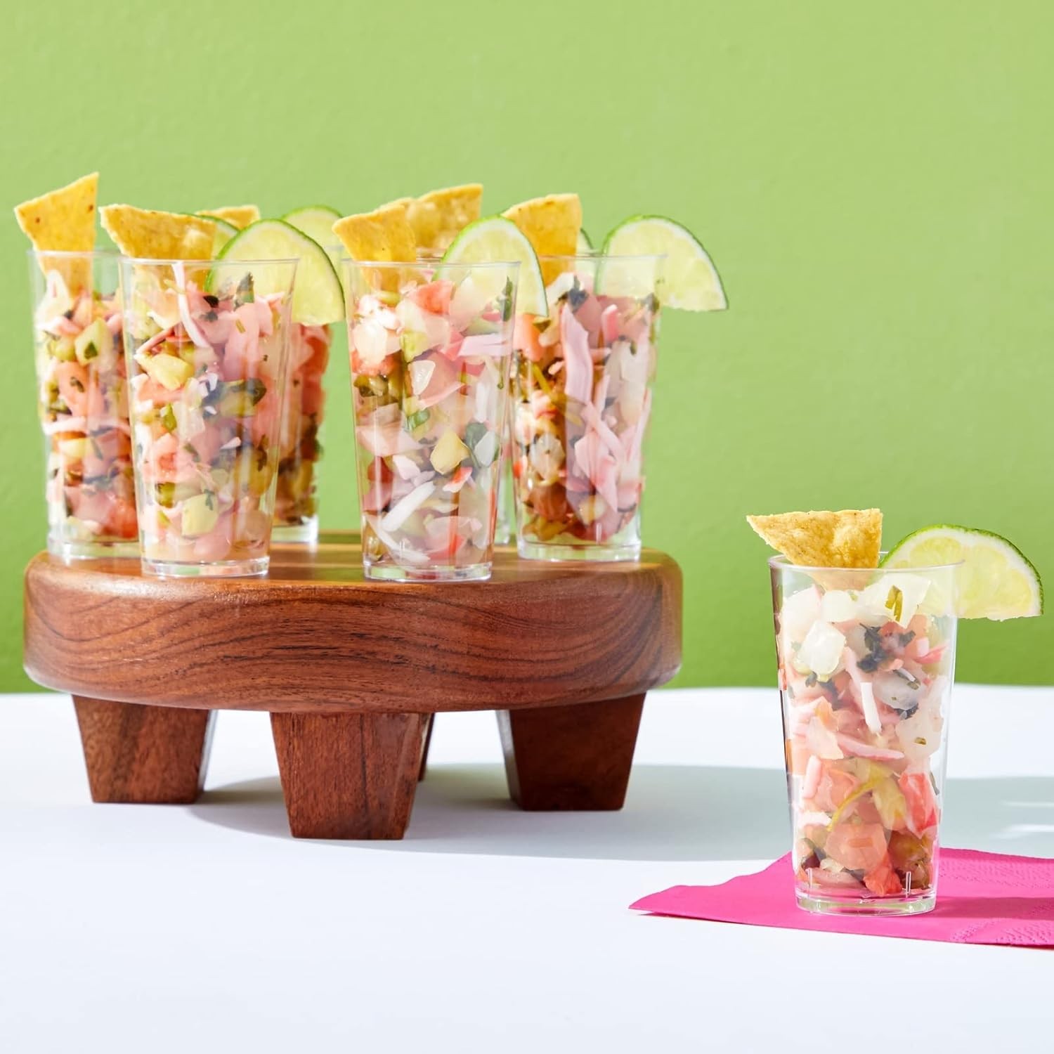 72 Pieces Dessert Cups for Appetizers & Snacks - 3oz & 5oz - Plastic Dessert ...