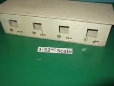 1:32nd Scale Wooden Model Farm Building 4 Stall Horse Stables