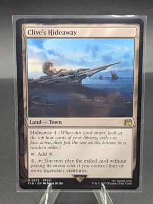 Clive's Hideaway Final Fantasy Magic The Gathering MTG IN HAND