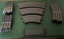AFX/Tomy BRAND NEW Track Lot Bank Curves 12R 9R 15R Curves Loop 18pc NEVER USED 