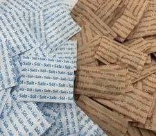 250 Salt and 250 Black Pepper sachets
