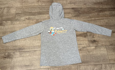 Patagonia Capilene Cool Womens Medium Surf Activism Hoodie Base Layer EUC