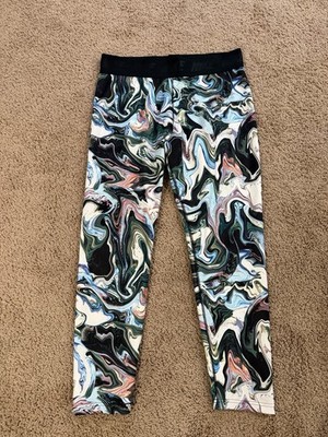 $110 Nike Women's Dri-FIT Epic Luxe Mid-Rise 7/8 Length Running Leggings XL New