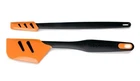 Tupperware Top Scraper Duo Dough Scraper Large Dough Scraper Small Black Orange New