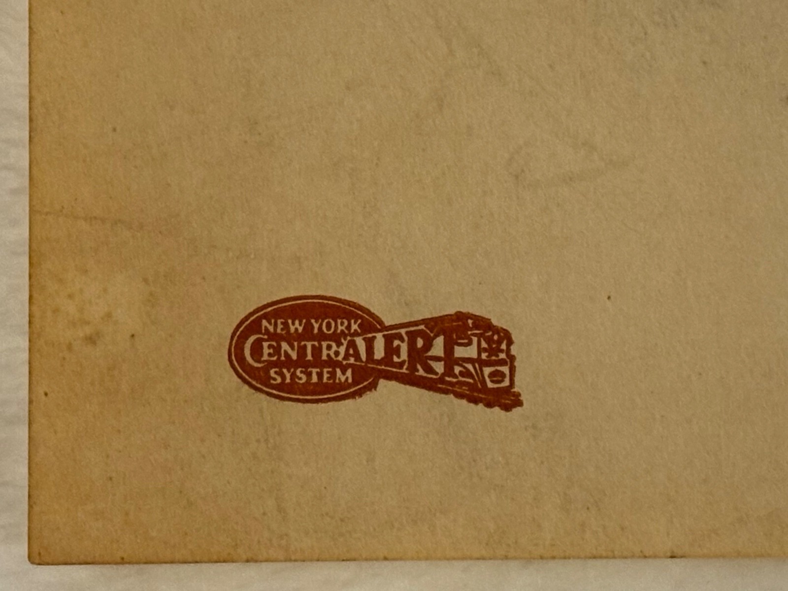 1958 CentrALERT for Safety New York Central System Alert Christmas Santa Railway