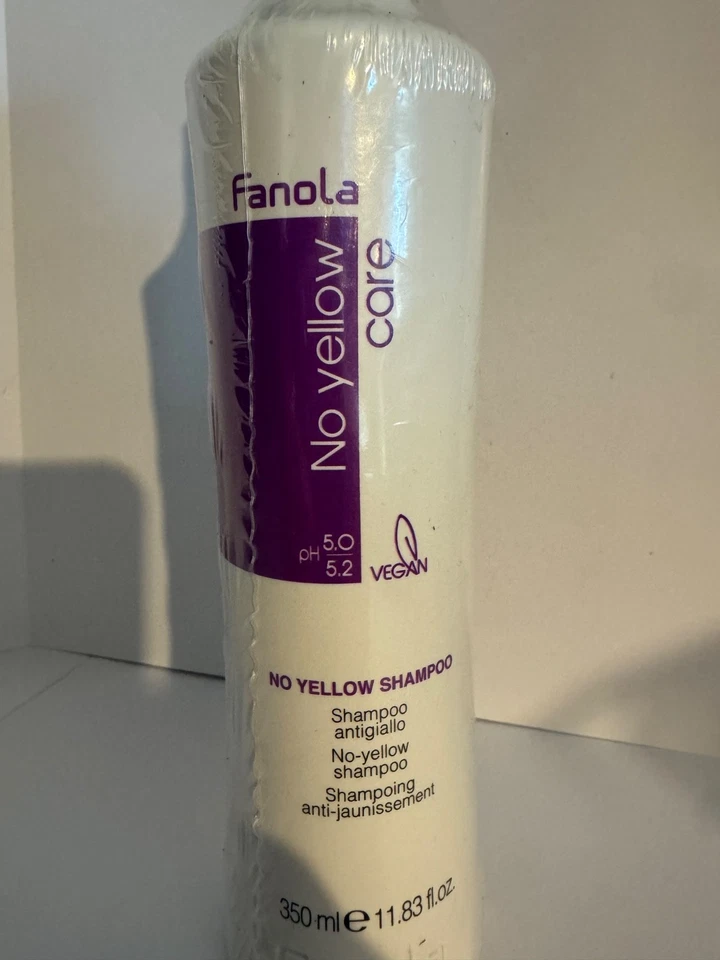 FANOLA CARE CHAMPÚ SIN AMARILLO - VEGANO - 11,83 fl oz SELLADO NUEVO Foto 2 de 4