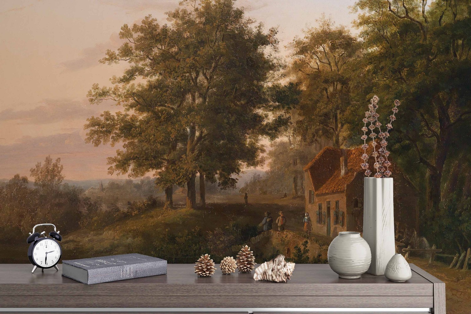 3D Landscape Oil Painting Wall Murals Wallpaper Murals Wall Sticker 44