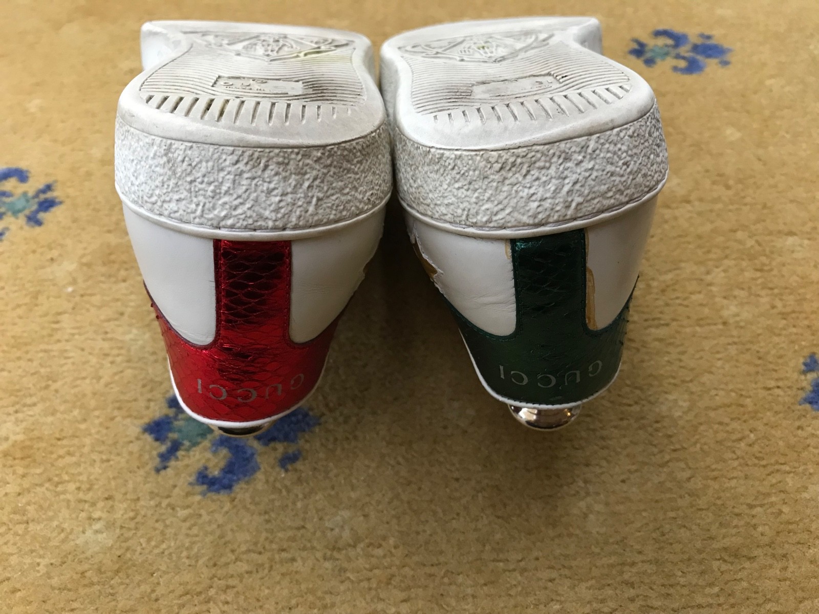 Gucci Ace Trainers Sneaker Shoes Star White Web Green Red Mens US 6 UK 5.5 39.5 thumbnail 10