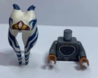 Lego Star Wars Rebels Ahsoka Headdress And Torso Pieces Lot (Read Description)
