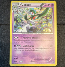 Pokémon Gallade Holo Rare 61/135 Plasma Storm Stage 2 140 HP EN 2012 on eBay