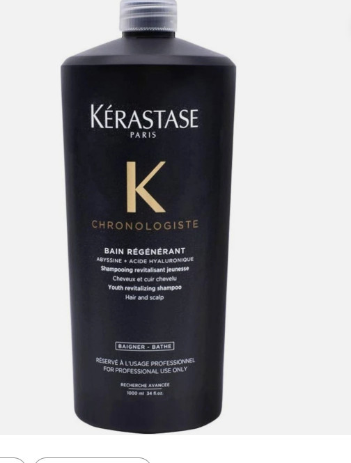 Kerastase Chronologiste Bain Regenerant Youth Revitalizing Shampoo 1000ml #tw