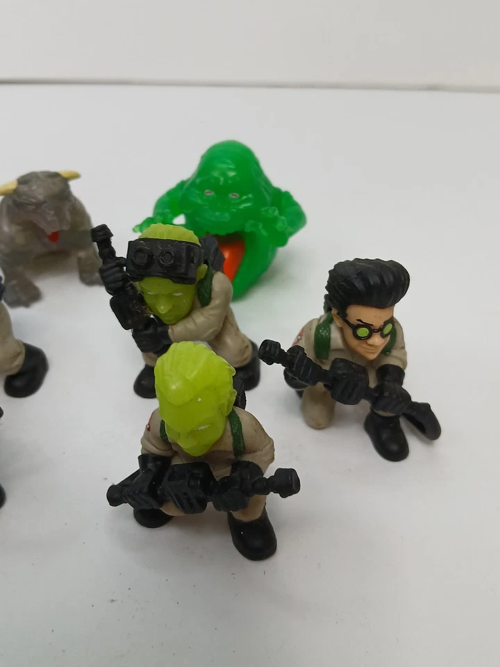 Ghostbusters Mini Figures Lot of 8 Slimer Terror Dog Ray Egon Venkman Zeddemore - Image 3 of 4