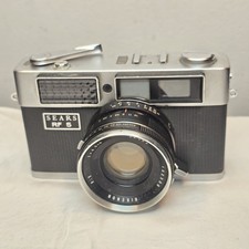RARE Sears RF-5 Camera Rangefinder Vintage Excellent 35mm 1965 1966 Film Tested
