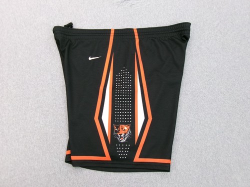 Pantalones Cortos de Baloncesto Buffalo State Bengals Nike Para Hombres L Negros Equipo Edición Jugador Usados - Imagen 11 de 14