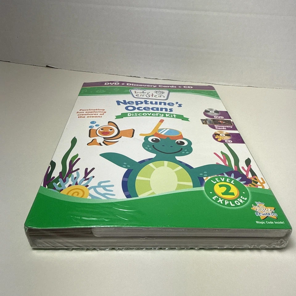 Baby Einstein: Neptune's Oceans Discovery Kit DVD + CD + Discovery Cards - Image 4 of 4