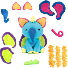 Mixaroo - Stuffed Animal for Social Emotional Learning Activities, Fine Motor Pr