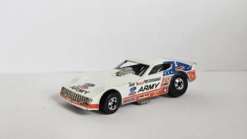 Vintage 1977 Hot Wheels Don Snake Prudhomme Army Funny Car Dragster 1:64