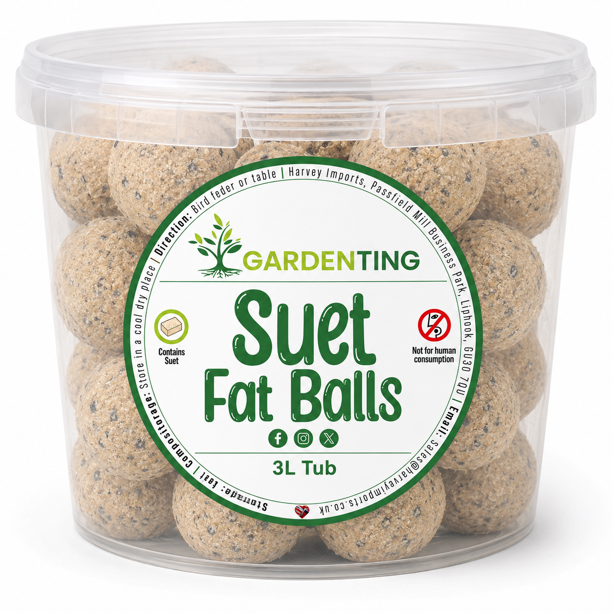 Garden Ting Suet Balls 3 L