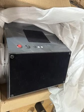 USED Automatic Rotation 8 Watch Winder Box w/5 Watches Display Storage LED Light