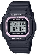 CASIO Baby-G Radio-Controlled Solar Watch BGD-5650-1BJF Women's Black NEW