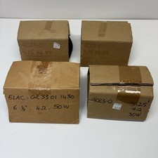 Lot of 4 ELAC Speakers 6.5” & 5.25” 50W 30W 4Ω OEM Replacement New Set Of 4