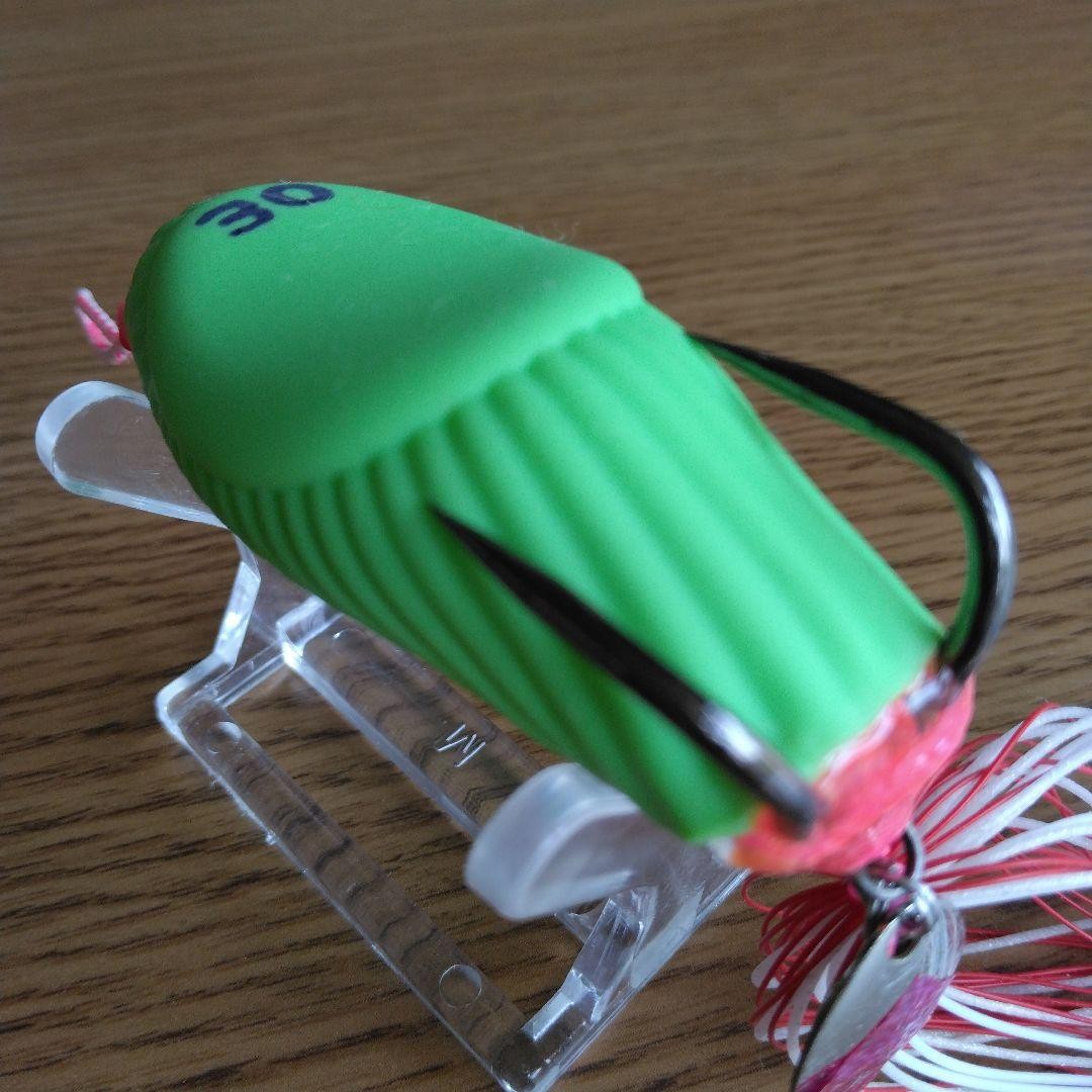 Fishing Lure head Frog Raijin Frog No. 11 Complete instructions on how to make h - Image 2