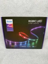Govee RGBIC LED Strip Lights H6144 32.8ft Alexa Google Assistant Open Box